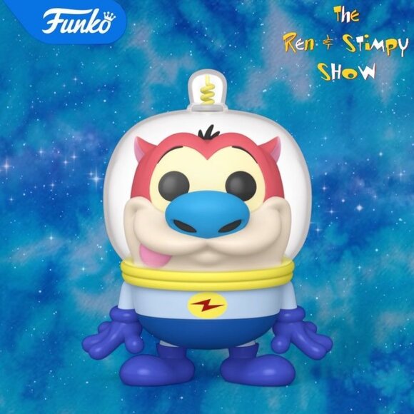 Funko Toys Funko Pop Nickelodeon Ren Stimpy Space Madness Stimpy